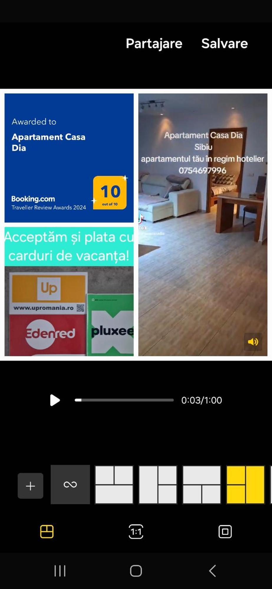סיביו Apartament Casa Dia 1 מראה חיצוני תמונה